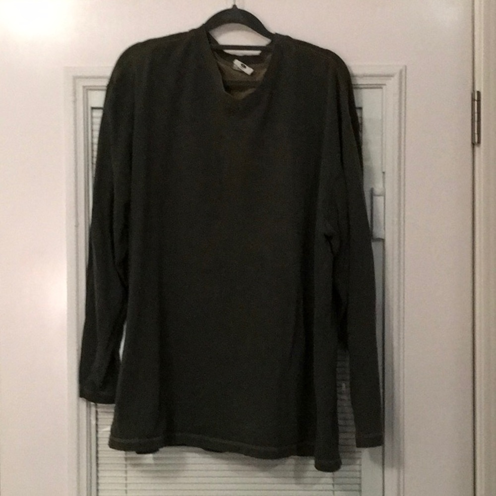Columbia Men’s Green XL Long Sleeve Heavy Shirt